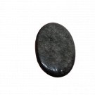 1 Pcs. Of Natural Silver Obsidian Oval Cabachon 35x23mm loose gemstone for jewelry