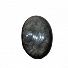 1 Pcs. Of Natural Silver Obsidian Oval Cabachon 32x23mm loose gemstone for jewelry