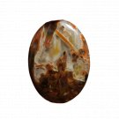 1 Pcs. Of Natural Stick Agate Oval Cabochon 33x25mm loose gemstone for jewelry