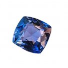 1 Pcs. Of Natural Tanzanite Cushion Fine Step Cut 11x11x6mm loose gemstone for jewelry