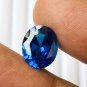 1 Pcs. Of Natural Tanzanite Oval Fine Step Cut 12x10x5mm