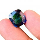 1 Pcs. Of Natural Tanzanite Cushion Fine Step Cut 13x11x8mm