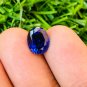 1 Pcs. Of Natural Tanzanite Oval Fine Step Cut 9x8x5mm