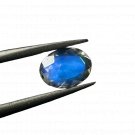1 Pcs. Of Natural Tourmilated Rainbow Moonstone Pear Cabachon 32x25x9mm