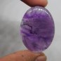1 Pcs. Of Natural Trapiche Amethyst Oval Cabochon 39x29mm loose gemstone for jewelry
