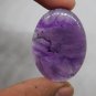 1 Pcs. Of Natural Trapiche Amethyst Oval Cabochon 39x29mm loose gemstone for jewelry