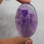 1 Pcs. Of Natural Trapiche Amethyst Oval Cabochon 52x33mm loose gemstone for jewelry