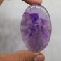 1 Pcs. Of Natural Trapiche Amethyst Oval Cabochon 52x33mm loose gemstone for jewelry