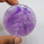 1 Pcs. Of Natural Trapiche Amethyst Round Cabochon 51mm loose gemstone for jewelry