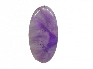 1 Pcs. Of Natural Trapiche Amethyst Oval Cabochon 57x29mm loose gemstone for jewelry