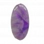 1 Pcs. Of Natural Trapiche Amethyst Oval Cabochon 57x29mm loose gemstone for jewelry