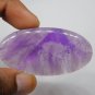 1 Pcs. Of Natural Trapiche Amethyst Oval Cabochon 57x29mm loose gemstone for jewelry
