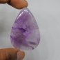 1 Pcs. Of Natural Trapiche Amethyst Pear Cabochon 50x34mm loose gemstone for jewelry
