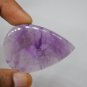 1 Pcs. Of Natural Trapiche Amethyst Pear Cabochon 50x34mm loose gemstone for jewelry