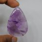 1 Pcs. Of Natural Trapiche Amethyst Pear Cabochon 50x34mm loose gemstone for jewelry