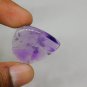 1 Pcs. Of Natural Trapiche Amethyst Pear Cabochon 28x22mm loose gemstone for jewelry