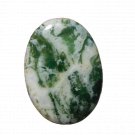1 Pcs. Of Natural Tree Agate Oval Cabochon 40x29mm loose gemstone for jewelry
