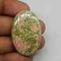 1 Pcs. Of Natural Unakite Oval Cabachon 37x25mm loose gemstone for jewelry
