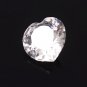1 Pcs. Of Natural White Sapphire Heart Fine Step Cut 9x9mm loose gemstone for jewelry