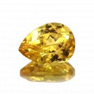 1 Pcs. Of Natural Yellow Sapphire Pear Fine Step Cut 9x7mm loose gemstone for jewelry
