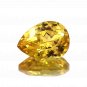 1 Pcs. Of Natural Yellow Sapphire Pear Fine Step Cut 9x7mm loose gemstone for jewelry