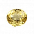 1 Pcs. Of Natural Yellow Sapphire  Oval Fine Step Cut 12x14mm loose gemstone for jewelry