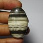 1 Pcs. Of Natural Zebra Onyx Oval Cabochon 40x28mm loose gemstone for jewelry