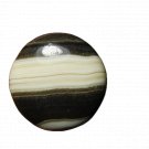 1 Pcs. Of Natural Zebra Onyx Round Cabochon 33mm loose gemstone for jewelry