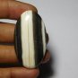1 Pcs. Of Natural Zebra Onyx Oval Cabochon 47x24mm loose gemstone for jewelry