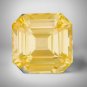 1 Pcs. Of Lab Created Yellow sapphire Pear Fine Step Cut 4mm loose gemstone for jewelry
