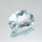 1 Pcs. Of Lab Created Aquamarine Oval Fine Step Cut 6x4mm loose gemstone for jewelry