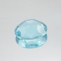 1 Pcs. Of Lab Created Aquamarine Oval Brilliant Cut 6x4mm loose gemstone for jewelry