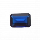 1 Pcs. Of Lab Created Blue sapphire Rectangle Radiant Cut 6x4mm loose gemstone for jewelry