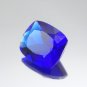 1 Pcs. Of Lab Created Blue sapphire Cushion Fine Step Cut 6x4mm loose gemstone for jewelry