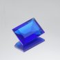 1 Pcs. Of Lab Created Blue sapphire Baguette Emerald Cut 6x4mm loose gemstone for jewelry