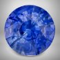 1 Pcs. Of Lab Created Blue sapphire Round Brilliant Cut 3mm loose gemstone for jewelry
