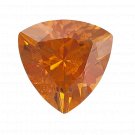 1 Pcs. Of Lab Created Citrine Trillon Brilliant Cut 3mm loose gemstone for jewelry