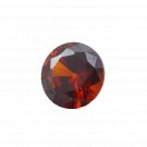 1 Pcs. Of Lab Created Garnet Round Brilliant Cut 3mm loose gemstone for jewelry