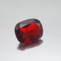 1 Pcs. Of Lab Created Garnet Cushion Fine Step Cut 6x4mm loose gemstone for jewelry