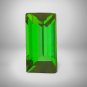 1 Pcs. Of Lab Created Green tourmaline Rectangle Radiant Cut 6x4mm loose gemstone for jewelry