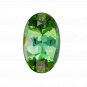 1 Pcs. Of Lab Created Green tourmaline Oval Fine Step Cut 6x4mm loose gemstone for jewelry