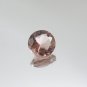 1 Pcs. Of Lab Created Peach morganite Round Brilliant Cut 3mm loose gemstone for jewelry