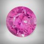 1 Pcs. Of Lab Created pink sapphire round Brilliant Cut 3mm loose gemstone for jewelry