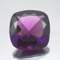 1 Pcs. Of Lab Created Purple sapphire Cushion Fine Step Cut 3mm loose gemstone for jewelry