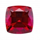 1 Pcs. Of Lab Created Ruby Cushion Fine Step Cut 3mm loose gemstone for jewelry