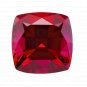 1 Pcs. Of Lab Created Ruby Cushion Fine Step Cut 3mm loose gemstone for jewelry