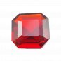 1 Pcs. Of Lab Created Ruby Square Asscher Cut 3mm loose gemstone for jewelry