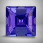 1 Pcs. Of Lab Created Tanzanite Square Princess Cut 3mm loose gemstone for jewelry