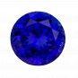 1 Pcs. Of Lab Created Tanzanite round Brilliant Cut 3mm loose gemstone for jewelry