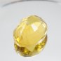 1 Pcs. Of Lab Created Yellow sapphire Oval Fine Step Cut 6x4mm loose gemstone for jewelry